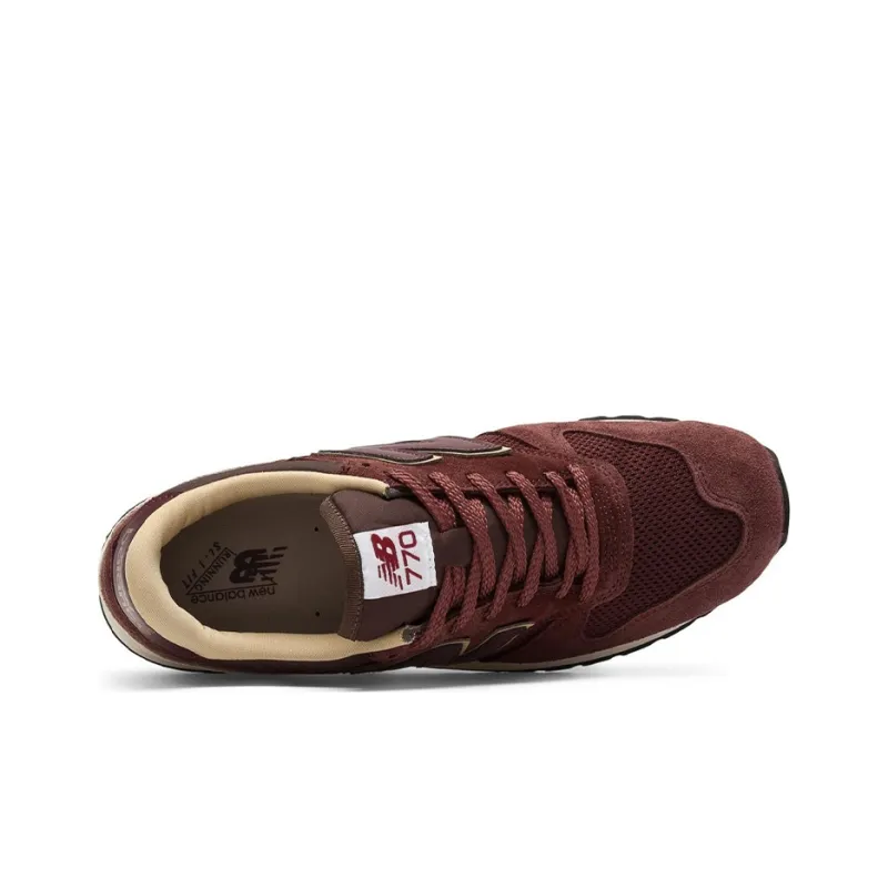 New Balance 770 Burgundy Oatmeal-2