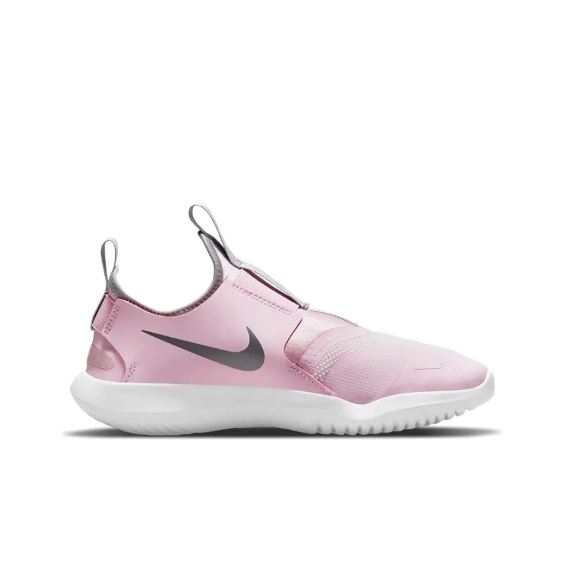 Nike Flex Runner 'Pink Foam Metallic Silver' GS-1