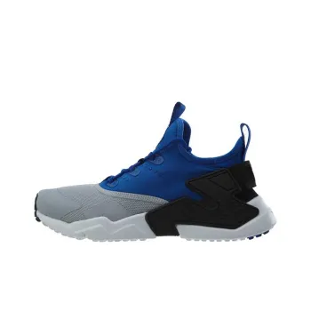 Nike Huarache Drift Shock Absorbers Slip Resistant, Abrasion Resistant, Breathable Low Top Running Shoes GS Blue Gray