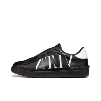 Valentino Women's Open Low 'Logo Print   Black'