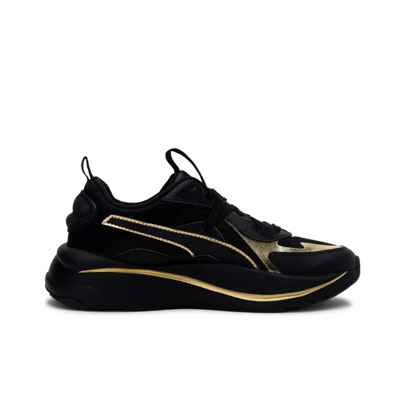 PUMA RS Curve Glow 'Black Team Gold' Women's-1