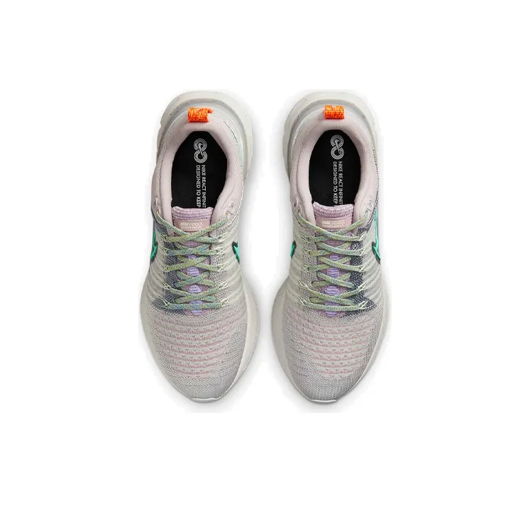 Nike React Infinity Run Flyknit 2 'Violet Ash Light Menta' Women's-3