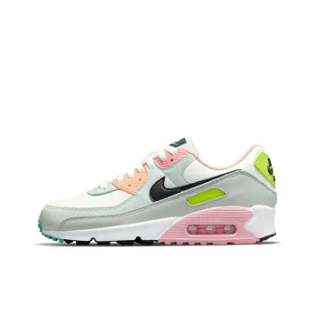 Nike Air Max 90 White Volt Green Glow Women's