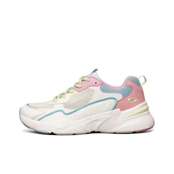 Skechers BOBS BAMINA Running Shoes Women's Low Top Pink/White/Blue