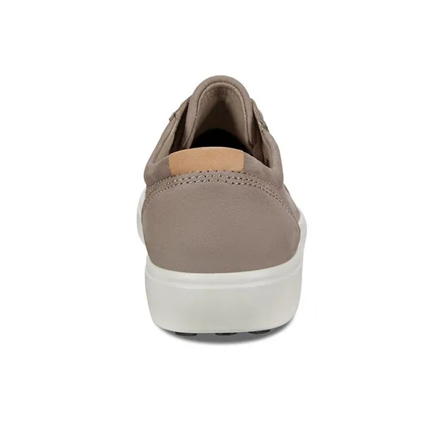 Ecco Soft 7 Skateboard Shoes Men Low-Top Warm Gray-2