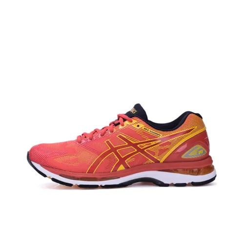 Asics GEL-Nimbus 19 Running Shoes Men Low-Top Orange/Yellow