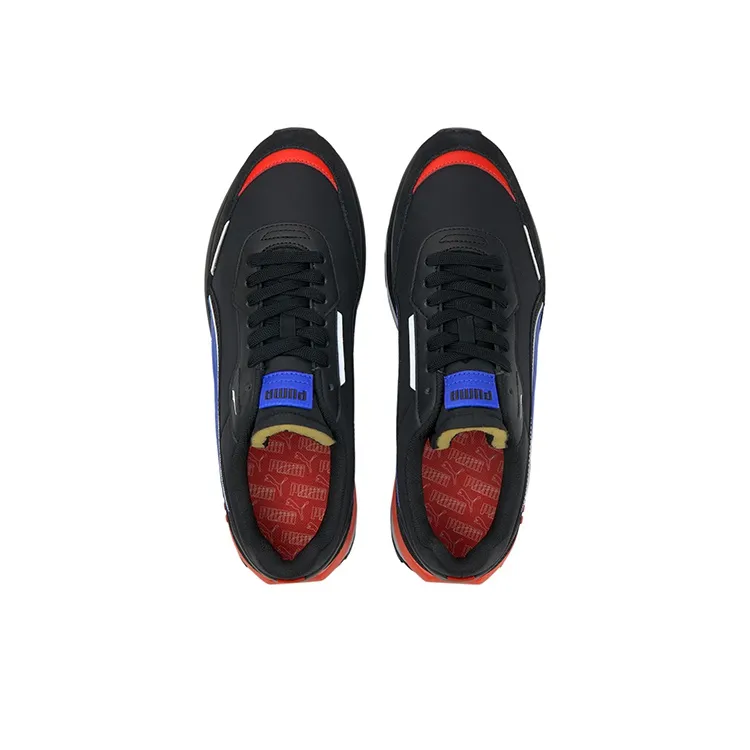 PUMA City Rider Electric Black Blue Red-2
