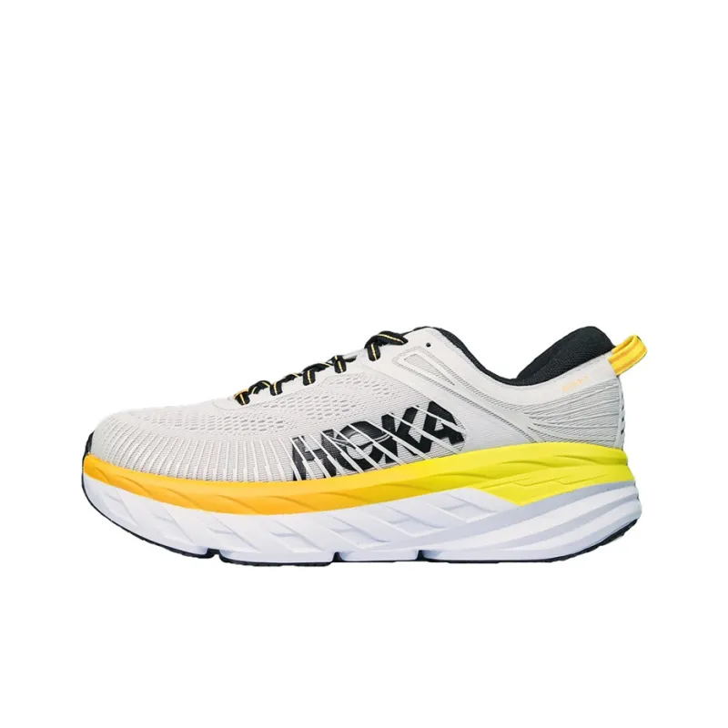 HOKA ONE ONE Bondi 7 Wide 'Grey Orange'-0