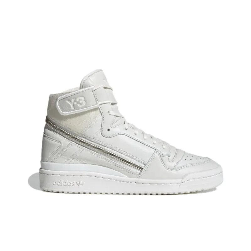 Adidas Y 3 Forum Hi Og Undyed White-1
