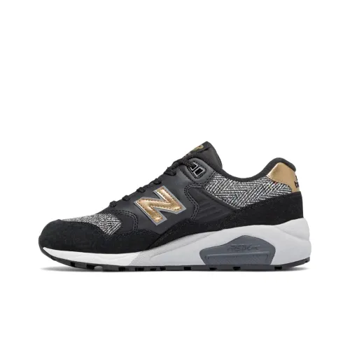 New Balance 580 Series Sneakers Black/Gold Women's