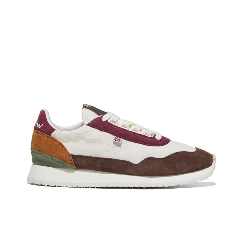 Norman Walsh Low Top Running Shoes Unisex White Brown-1