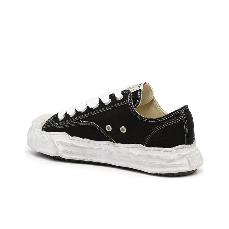 MIHARA YASUHIRO Hank OG Sole Low Frayed Black-2