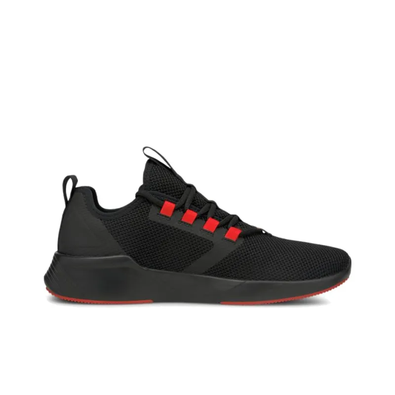 PUMA Retaliate Running Shoes Men Low-Top Black/Red-1