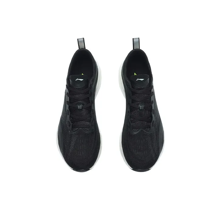 LiNing Super Light 18 Cushioning Lightweight Low Top Running Shoes Men's Black-3