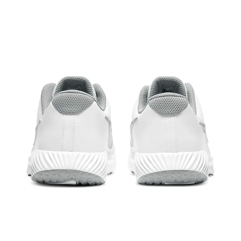 Nike Alpha Huarache 3 Cushioning Anti-Slip And Wear-Resistant Low-Top Running Shoes GS White Gray-4