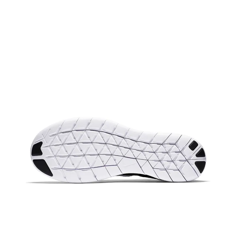Nike Free Rn Flyknit 2017 Black White-4