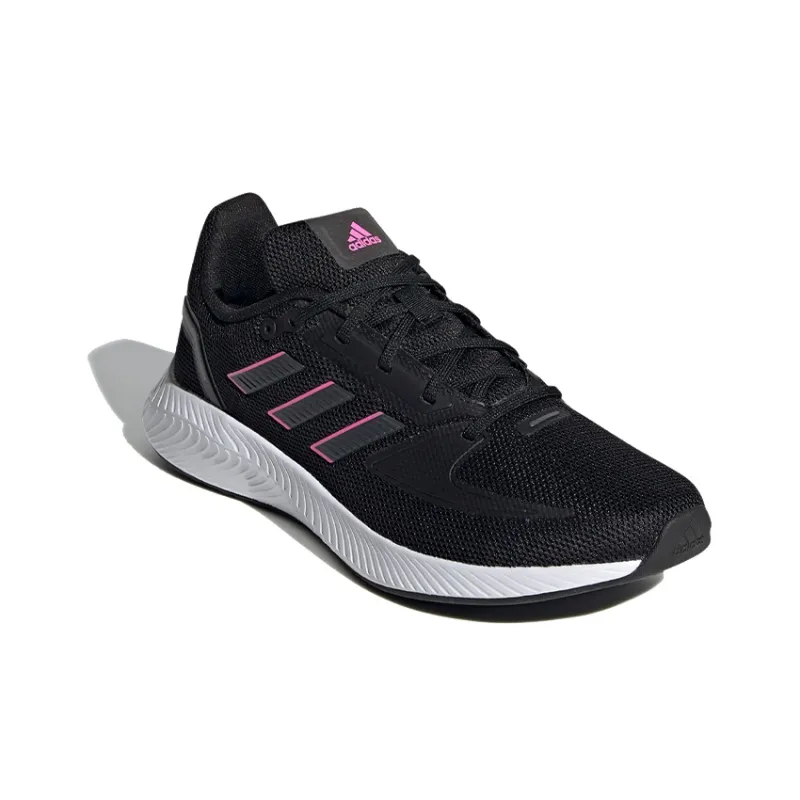 Adidas Runfalcon 2.0 Black Screaming Pink Women's-2