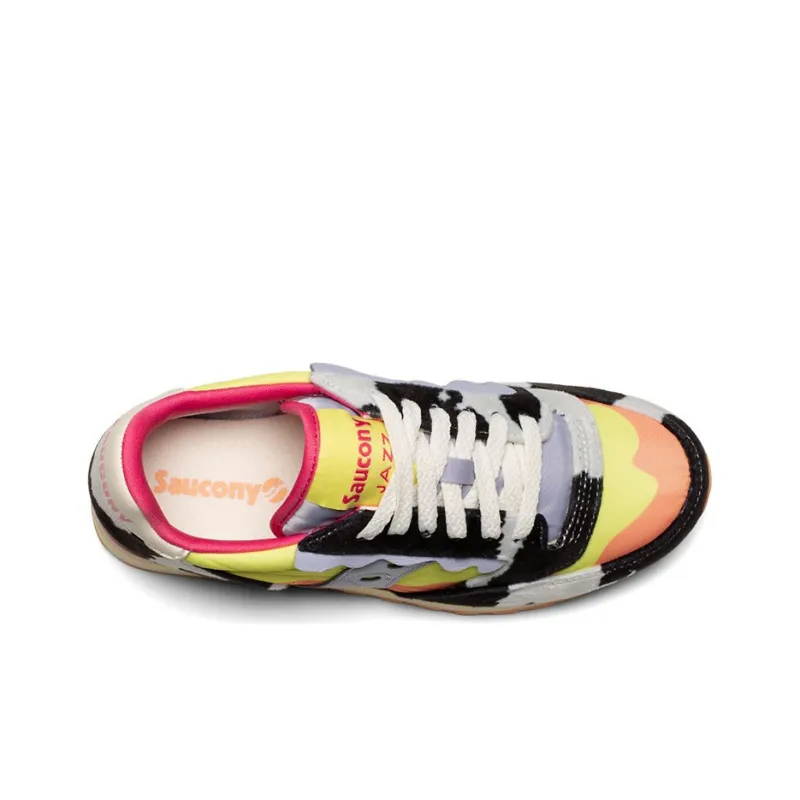 Saucony Jazz Triple Low-Top Running Shoes Women's Yellow Black Orange Standard M-3