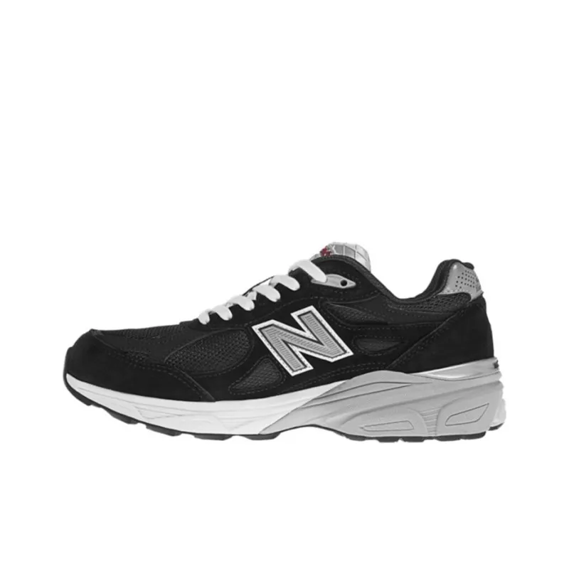 New Balance 990v3 Made In Usa 'Black White' Women's-0