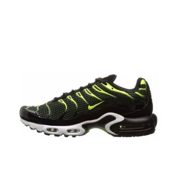 Nike Air Max Plus Black Dark Grey Volt