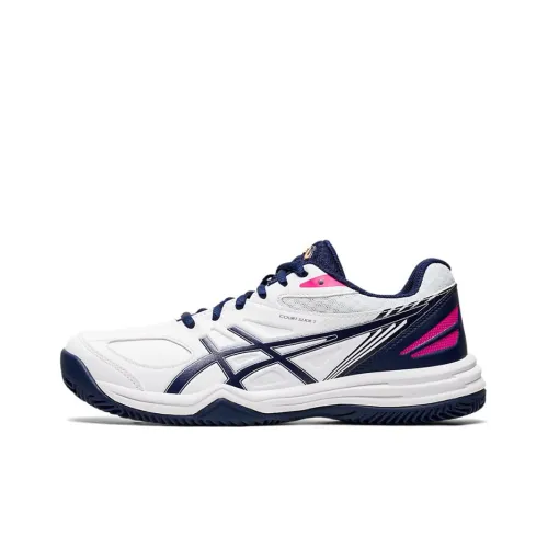 Asics Court Slide 2 'White Blue Pink' Women's