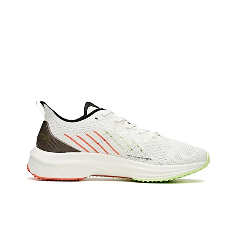 Anta MACH Mach 1.0 Low-Top Running Shoes Men's White Black Orange-1