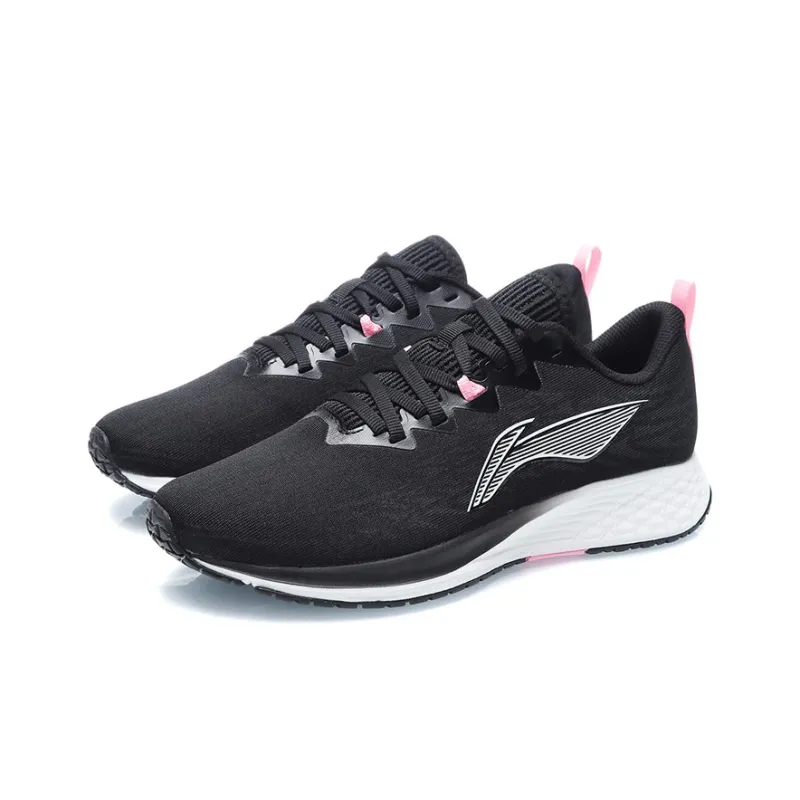 LiNing Red Hare 4 Durable Breathable Low Top Running Shoes Women's Black-2
