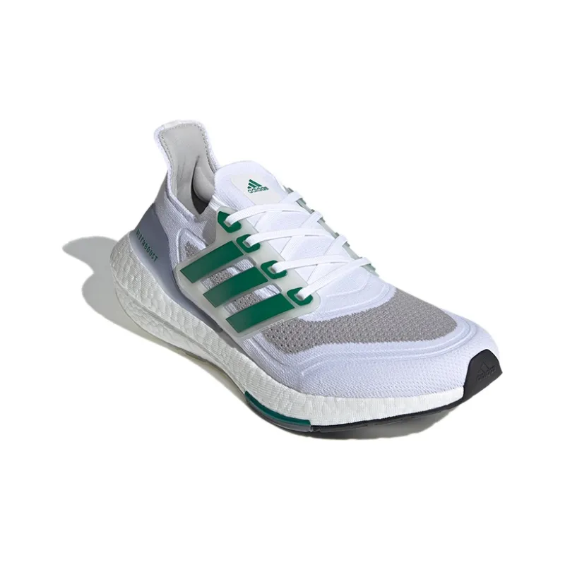 Adidas Ultra Boost 21 White Sub Green-2