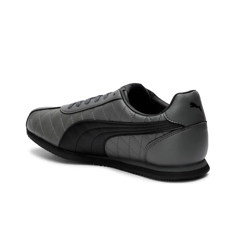PUMA Corona Running Shoes Men Low-Top Gray/Black-1