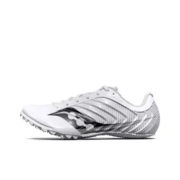 Saucony Spitfire 5 Cushioning, Slip Resistant, And Abrasion Resistant Low Top Running Shoes Men's Silver Gray