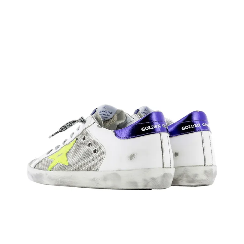 Golden Goose Super Star Skateboard Shoes Women's Low Top Gray-3