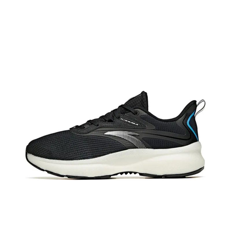 Anta Running Collection Breathable Low Top Running Shoes Men's Black-0
