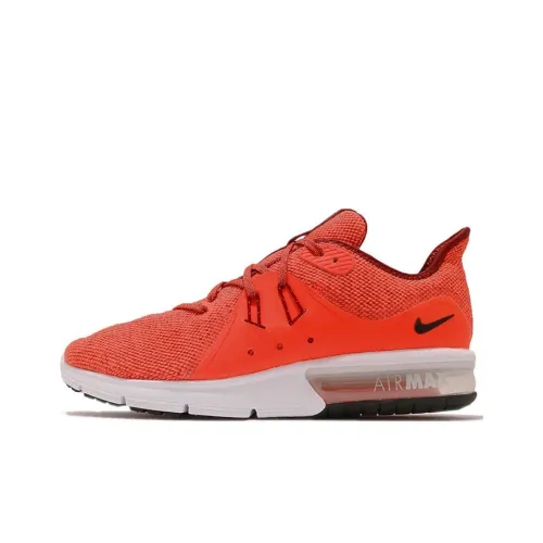 Nike Air Max Sequent 3 Team Red Black-Total Crimson