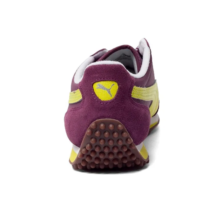 PUMA Whirlwind Classic Running Shoes Men Low-Top Purple/Yellow-3