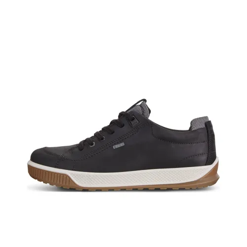 Ecco Skateboard Shoes Men Low-Top Black