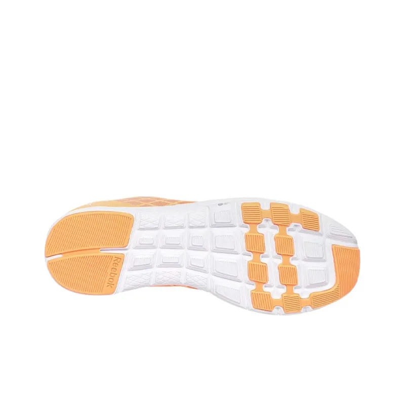 Reebok Trainer Breathable Low-Top Running Shoes Women's Orange-4