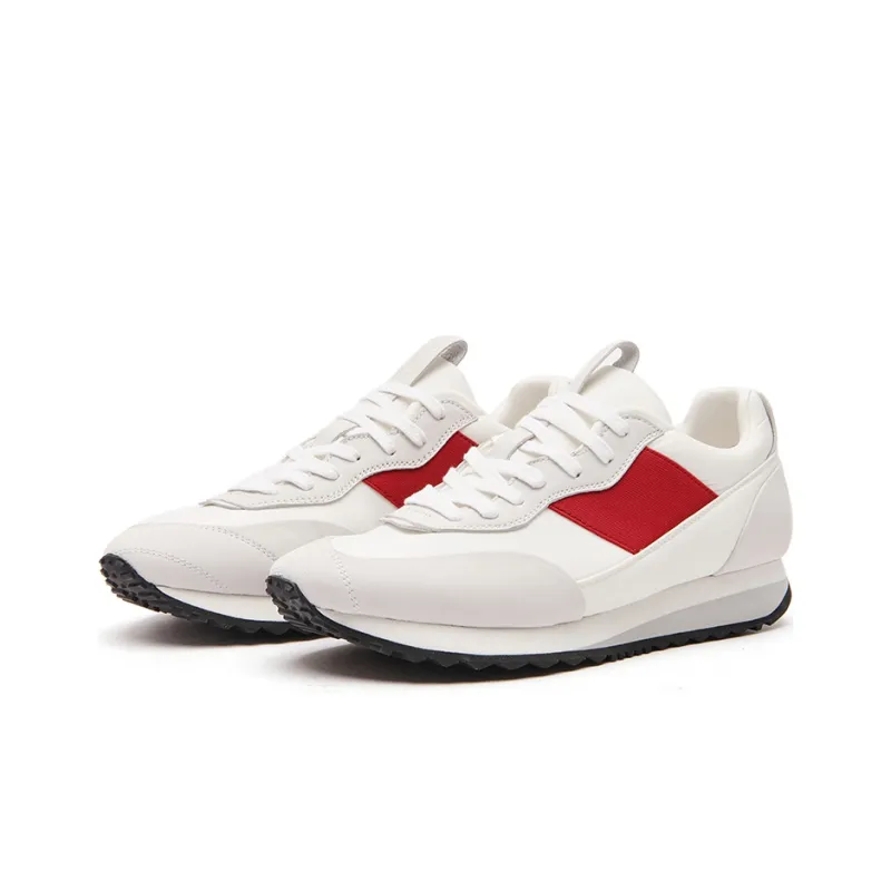 CERRUTI 1881 Low Top Skateboard Shoes Men's Red White-1