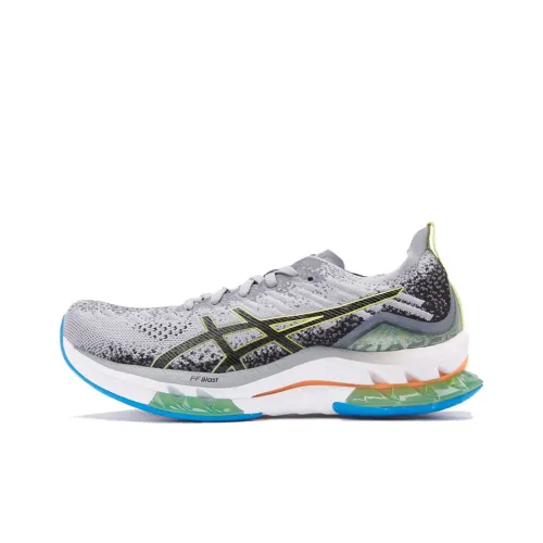 Asics Kinsei Blast Sheet Rock Grey Glow Yellow