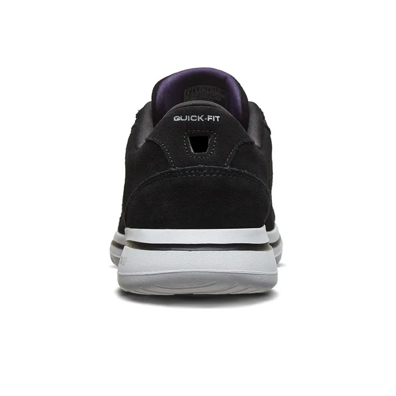Skechers Go Walk 5 Cushioning Anti-Slip And Wear-Resistant Low-Top Athletic Shoes Women's Black Purple-3