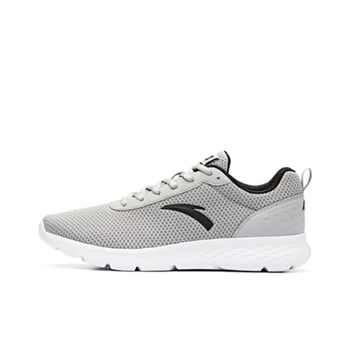 Anta Running Collection Low Top Casual Running Shoes Men's Mist Gray