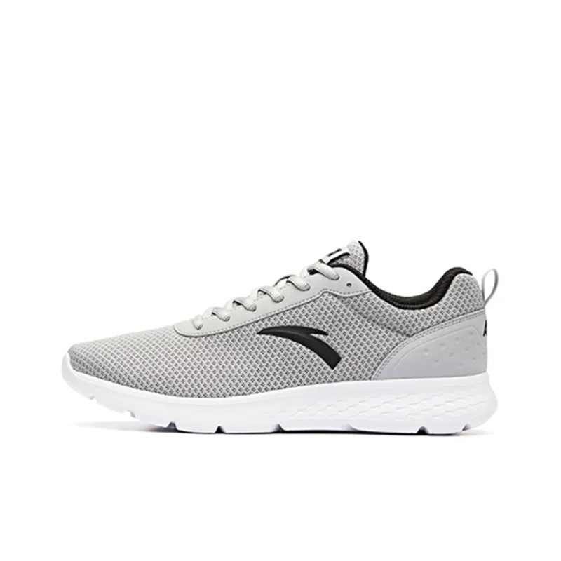 Anta Running Collection Low Top Casual Running Shoes Men's Mist Gray-0