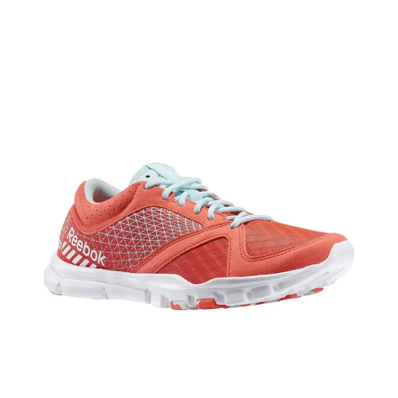 Reebok Yourflex Trainette 7.0 Low-Top Running Shoes Women's Peach Pink-2