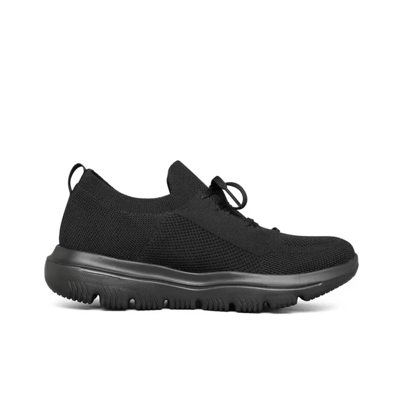 Skechers Go Walk Evolution Ultra Running Shoes Men Low-Top Black/Orange-1