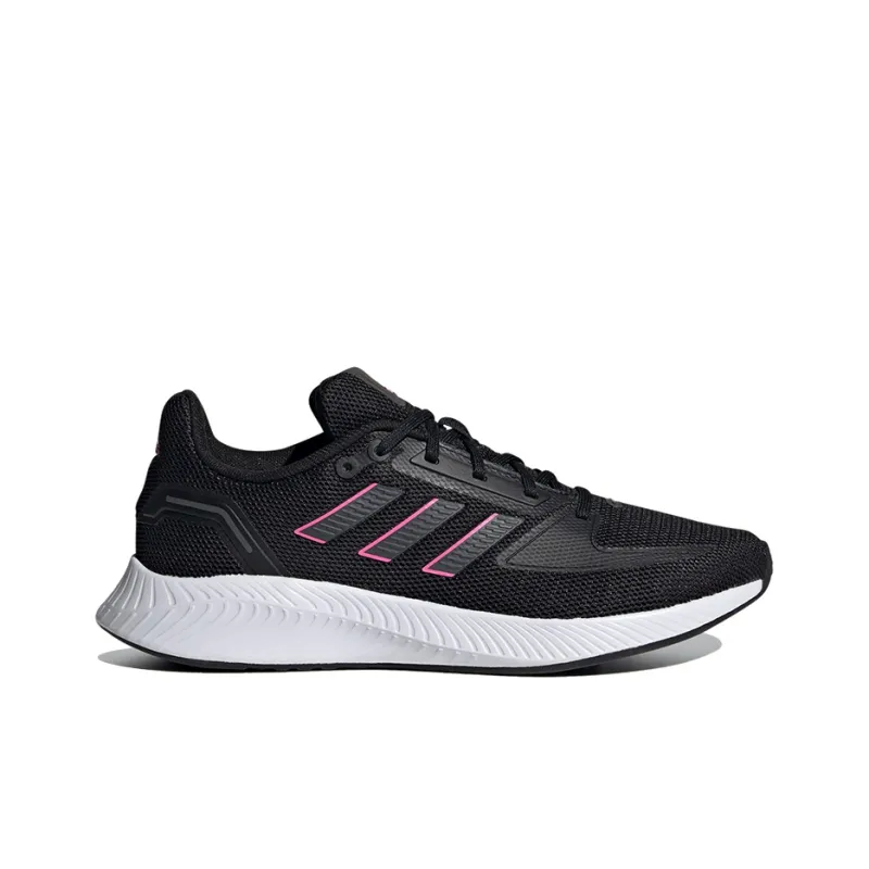 Adidas Runfalcon 2.0 Black Screaming Pink Women's-1