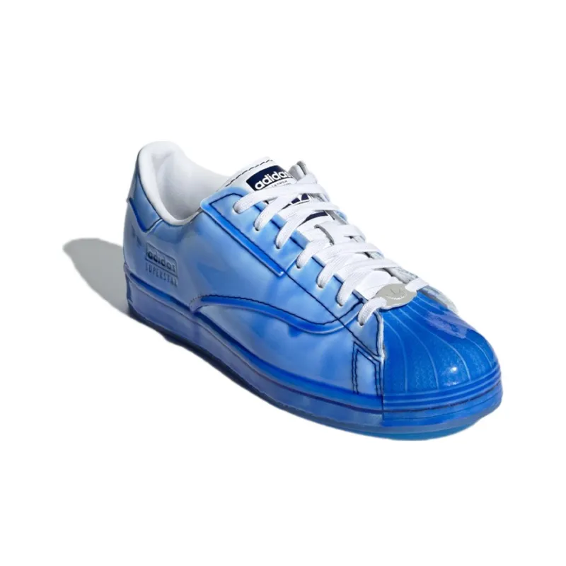 Adidas Originals Unisex Superstar Sneakers Blue-2