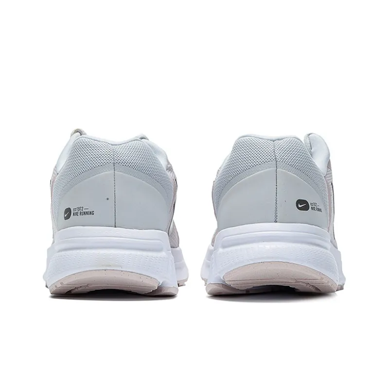 Nike Zoom Span 3 Cushioned Slip-Resistant Support Low-Top Marathon Running Shoes Women's Gray-2