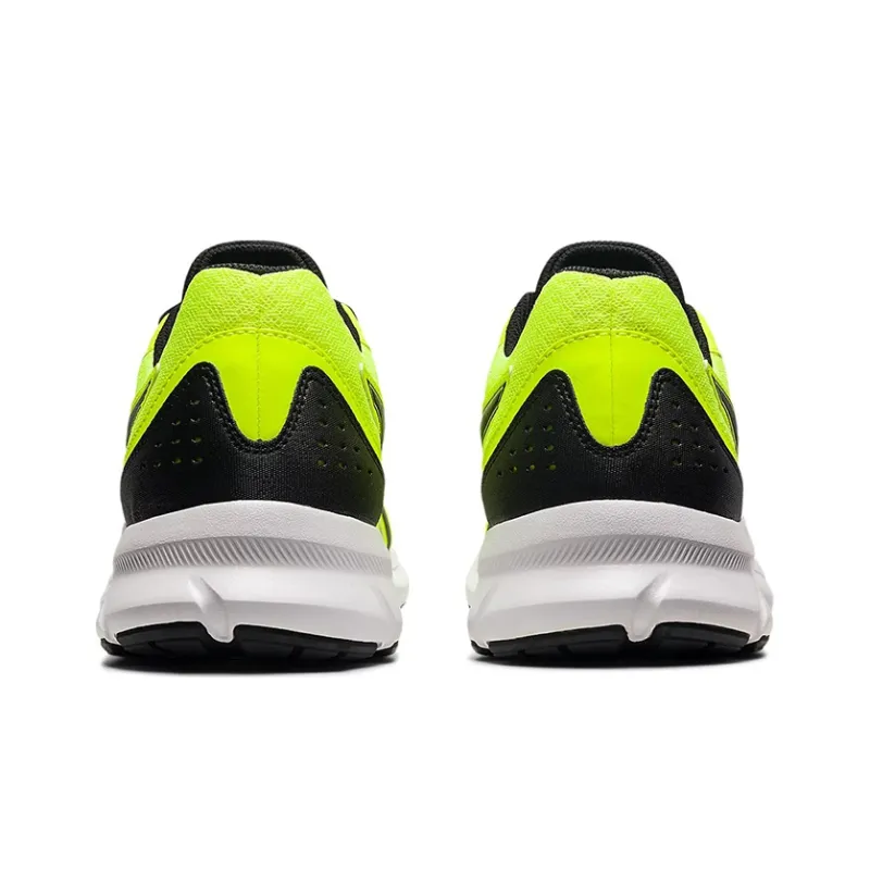 Asics Jolt 3 Breathable Wear-Resistant Slip-Resistant Low-Top Running Shoes Unisex Fluorescent Yellow/Black 4E-Width-4