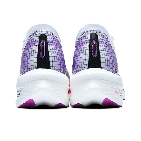 361° Feiran 1 Cushioning Anti Slip And Wear Resistant Low Top Running Shoes Men's White Purple-2