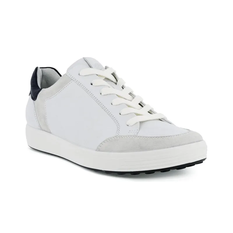 Ecco Soft 7 Skateboard Shoes Women's Low-Top White-2