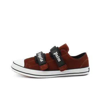 PALM ANGELS Skateboard Shoes Men Low-Top Brown Black